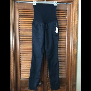 Motherhood Maternity skinny black pants